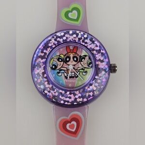 The Powerpuff Girls Cartoon Network TV Show Purple 2000 Armitron Watch